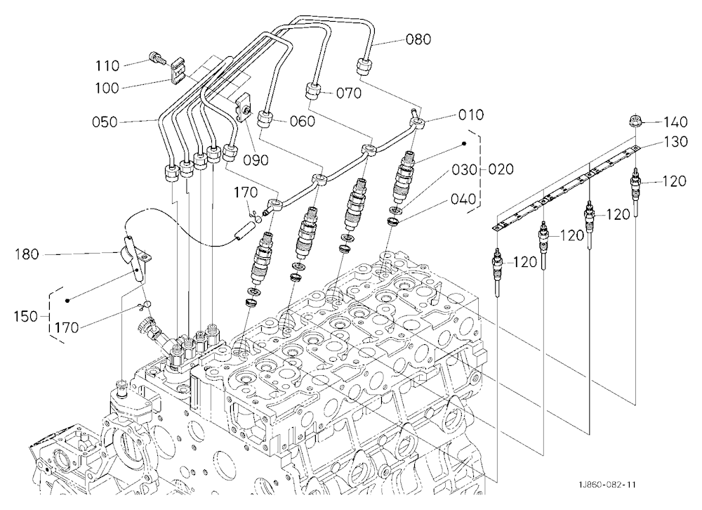 Nozzle Holder And Glow Plug