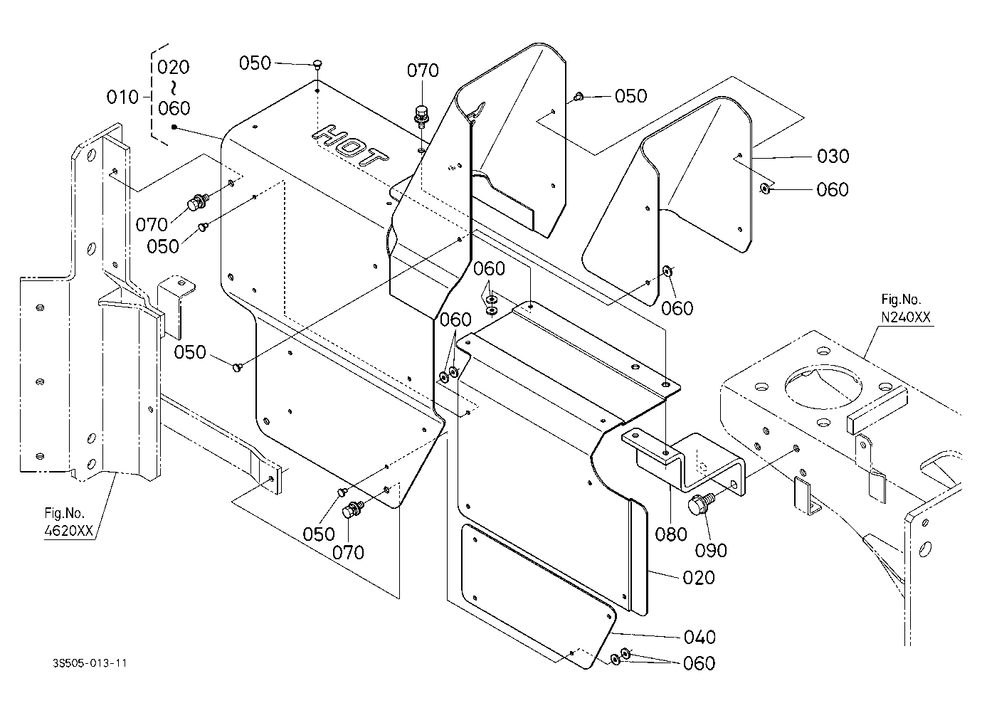 Selective Catalytic Reduction Injector Cover [Old]