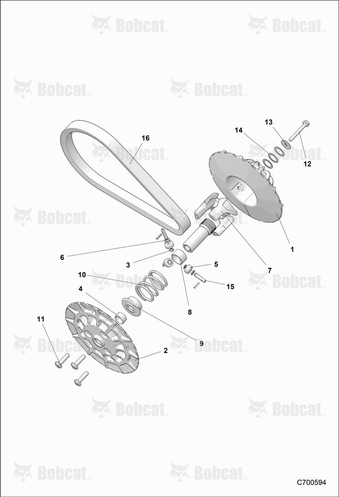 Drive TRAIN, CLUTCH, Secondary