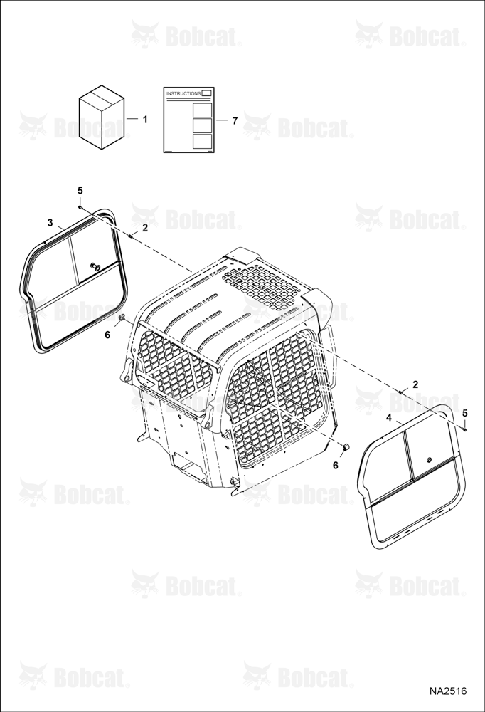 CAB Windows (Side) (Polycarbonate)