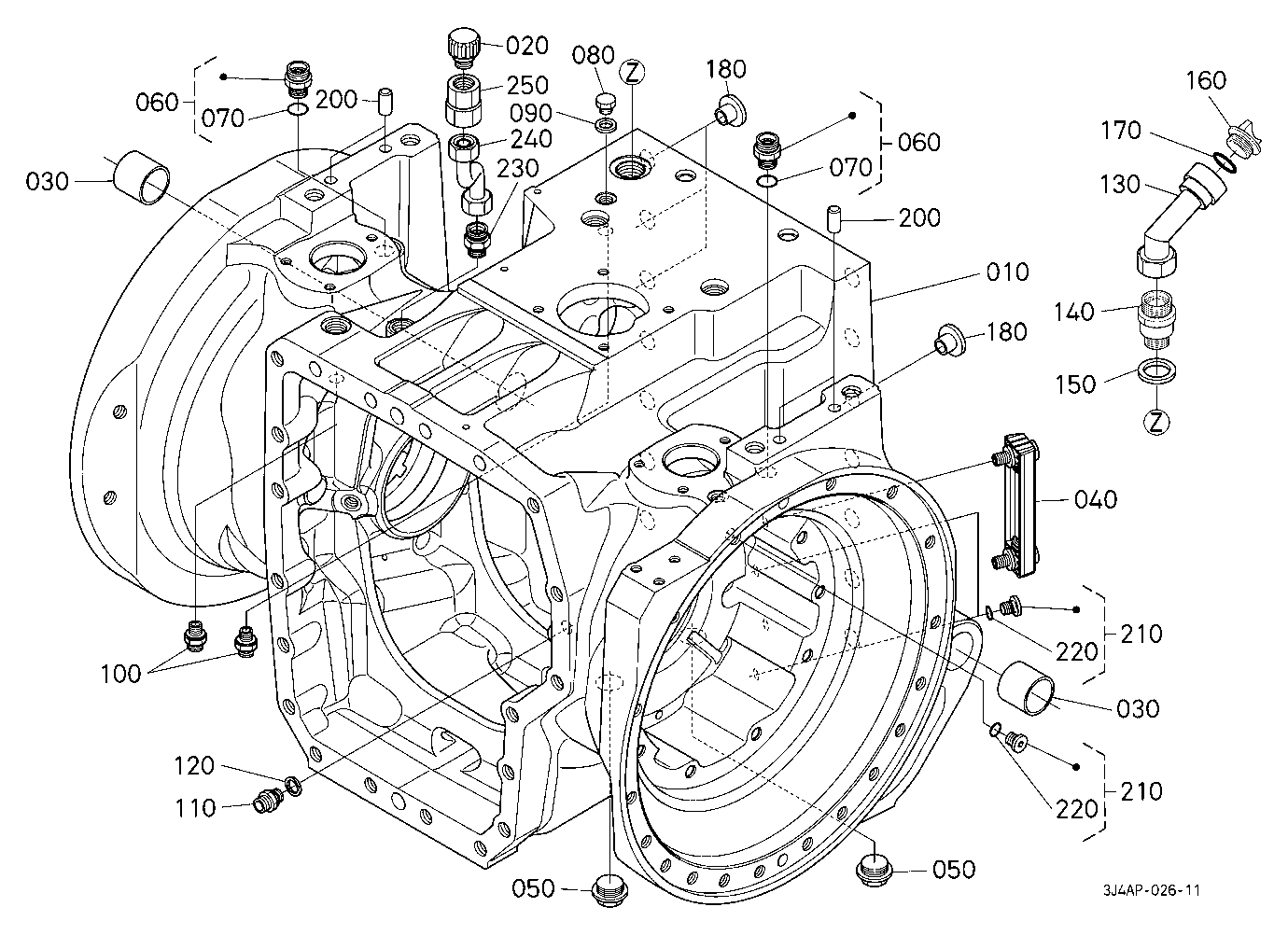 Rear Axle Housing