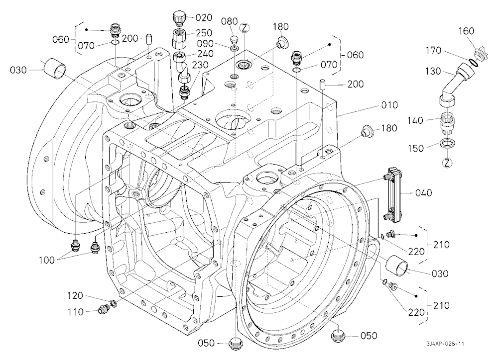Rear Axle Housing