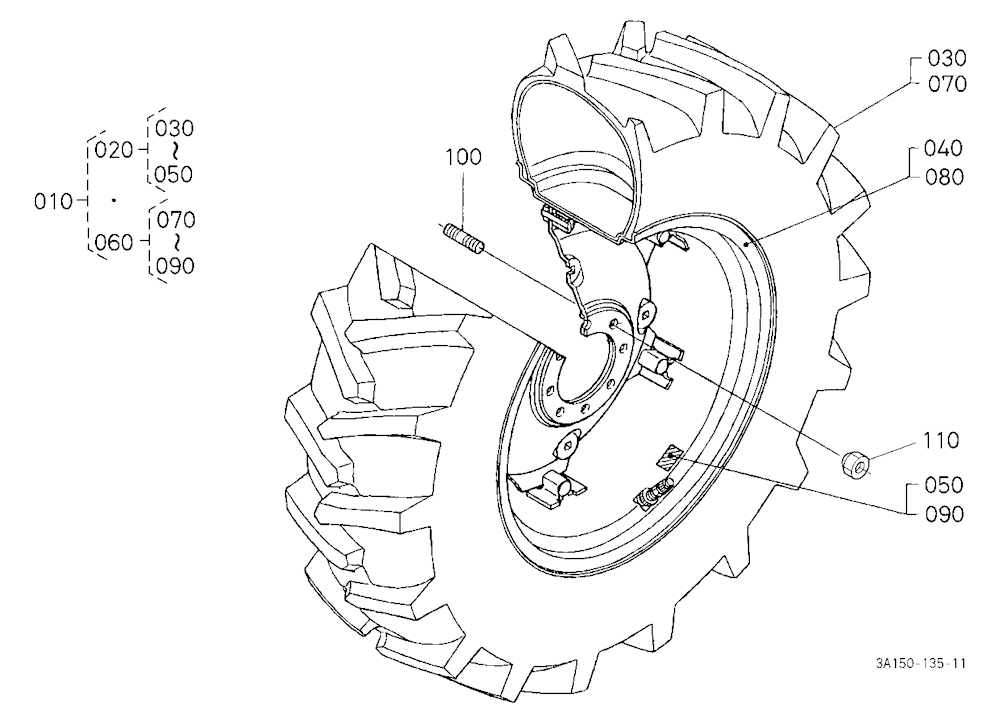 Rear Wheel (18.4-28) [Ca]