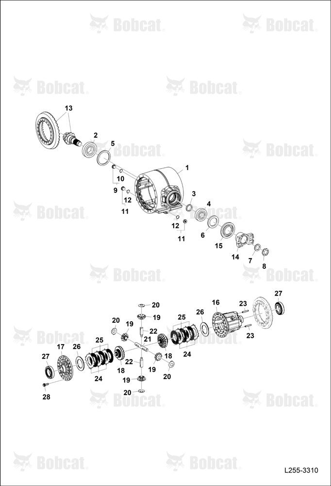Differential Carrier (Front Axle) (LSD)