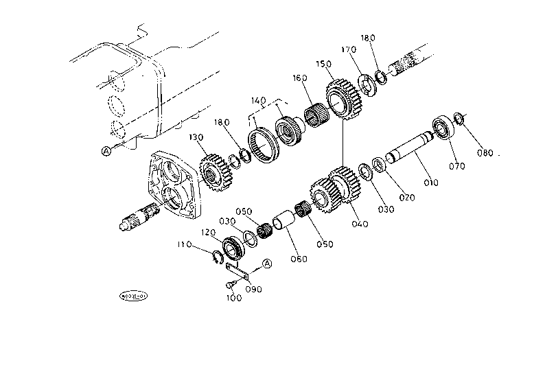 Creep Gear Shaft [Manual Shuttle]
