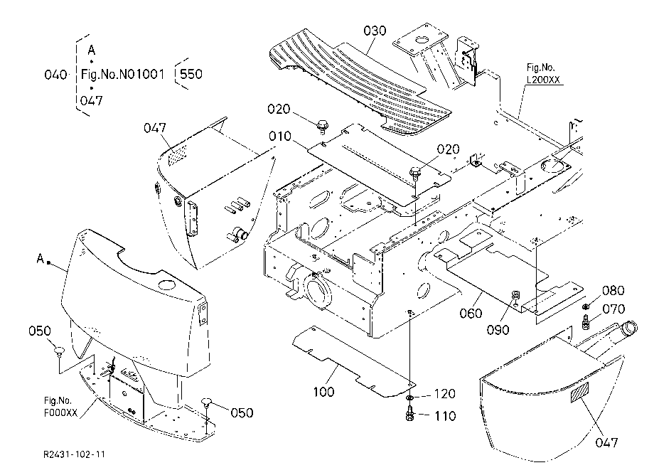 Control Lever (Frame)
