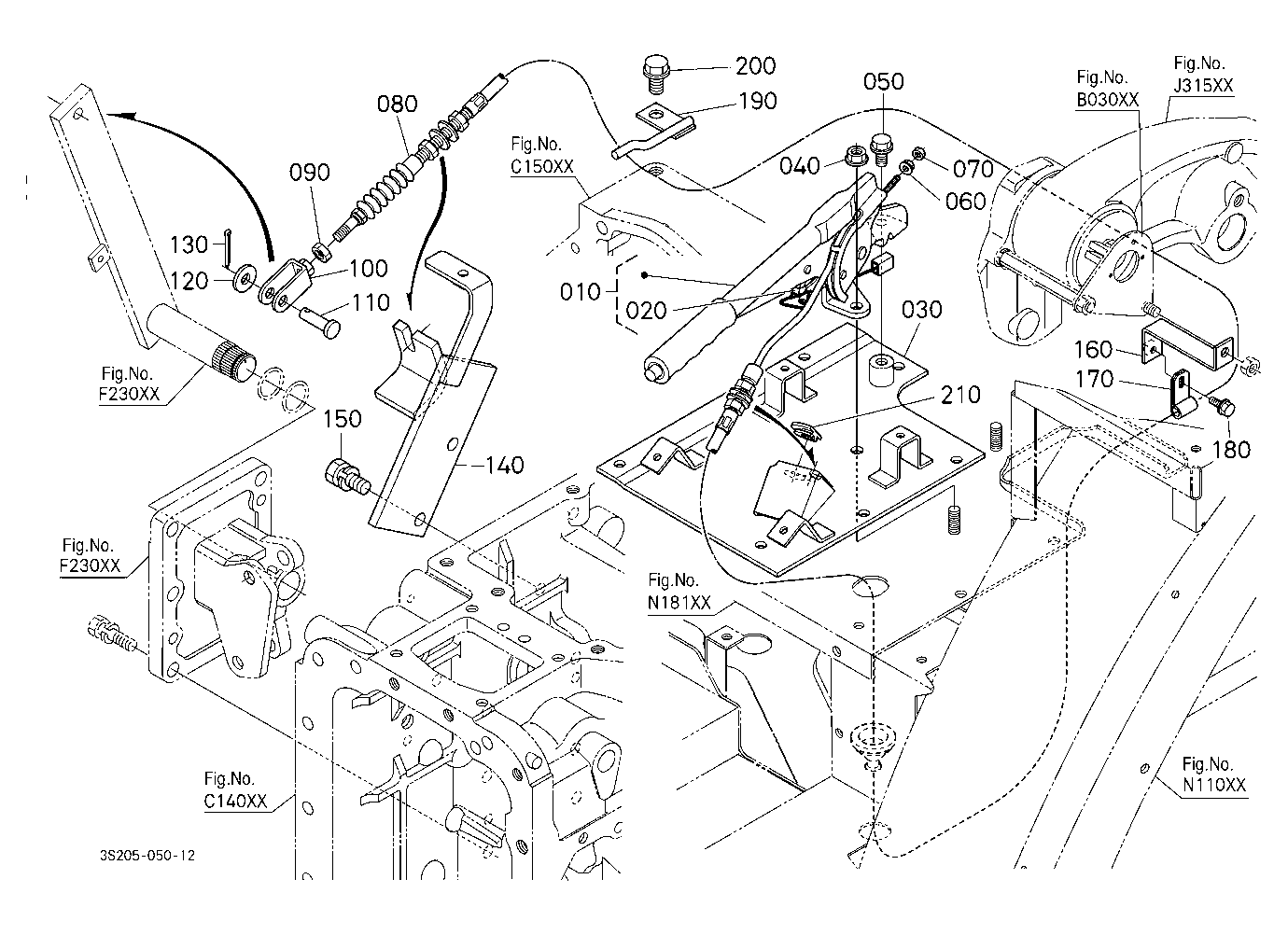 Parking Brake Lever