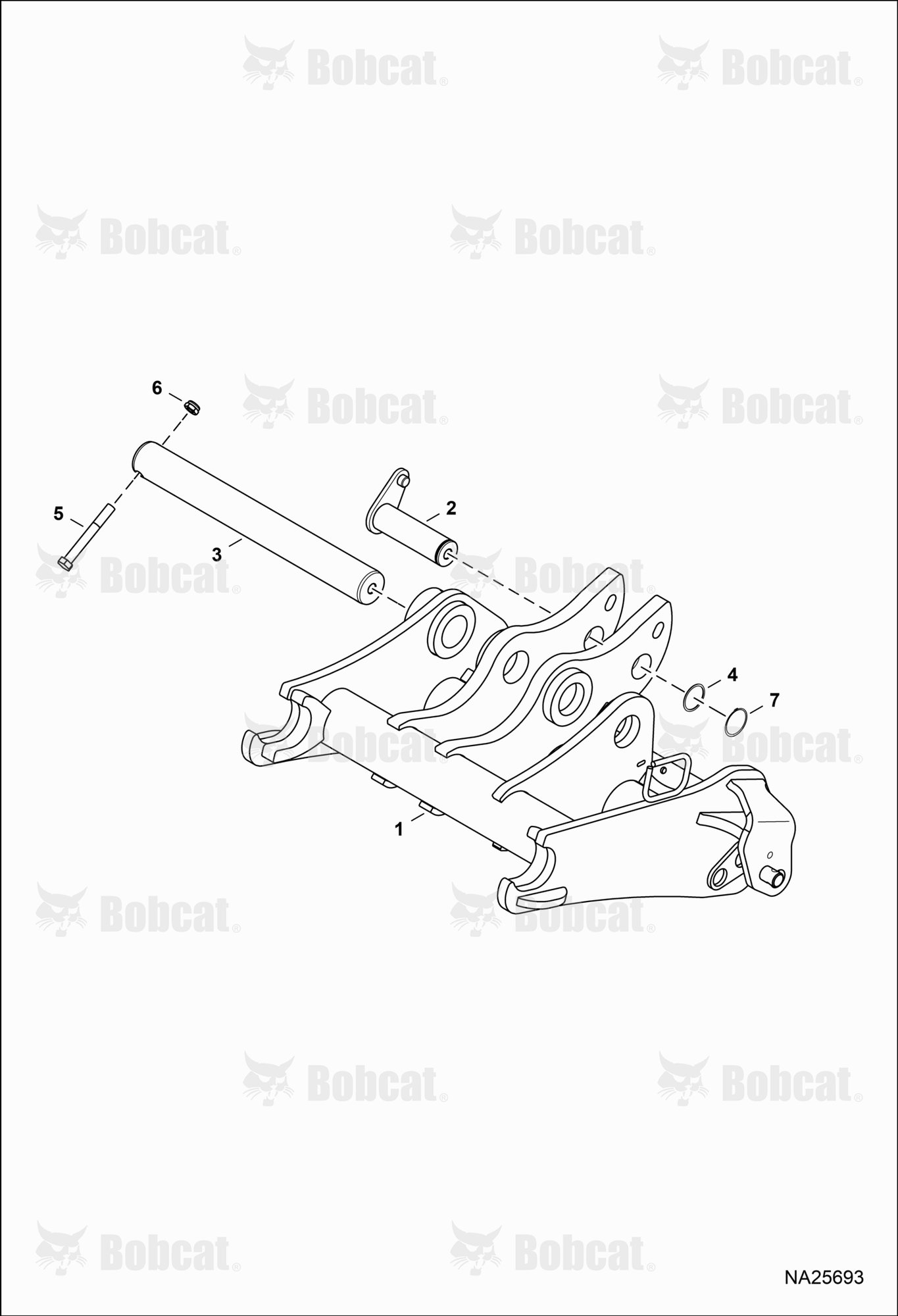 Attachment Carrier  B55611078 & Above, B69A11001 & Above