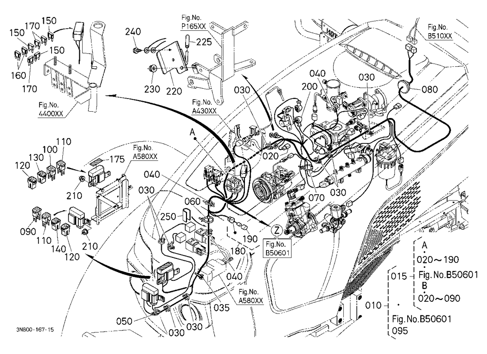 Electrical Wiring (Engine Rh)
