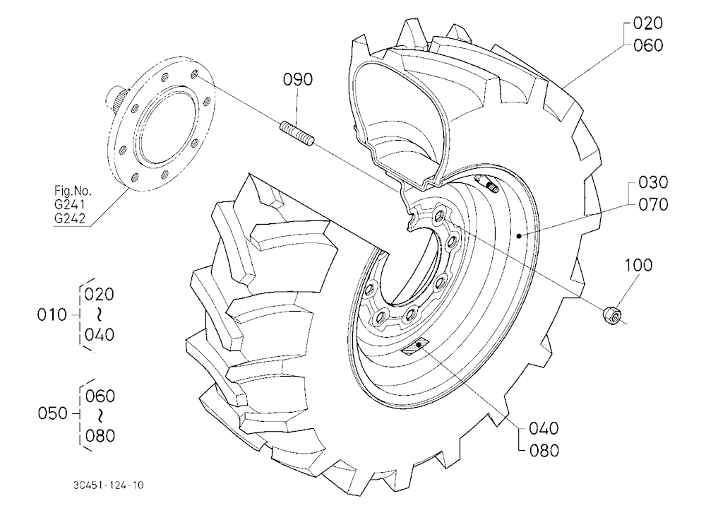 Front Wheel (9.5-16 R1)