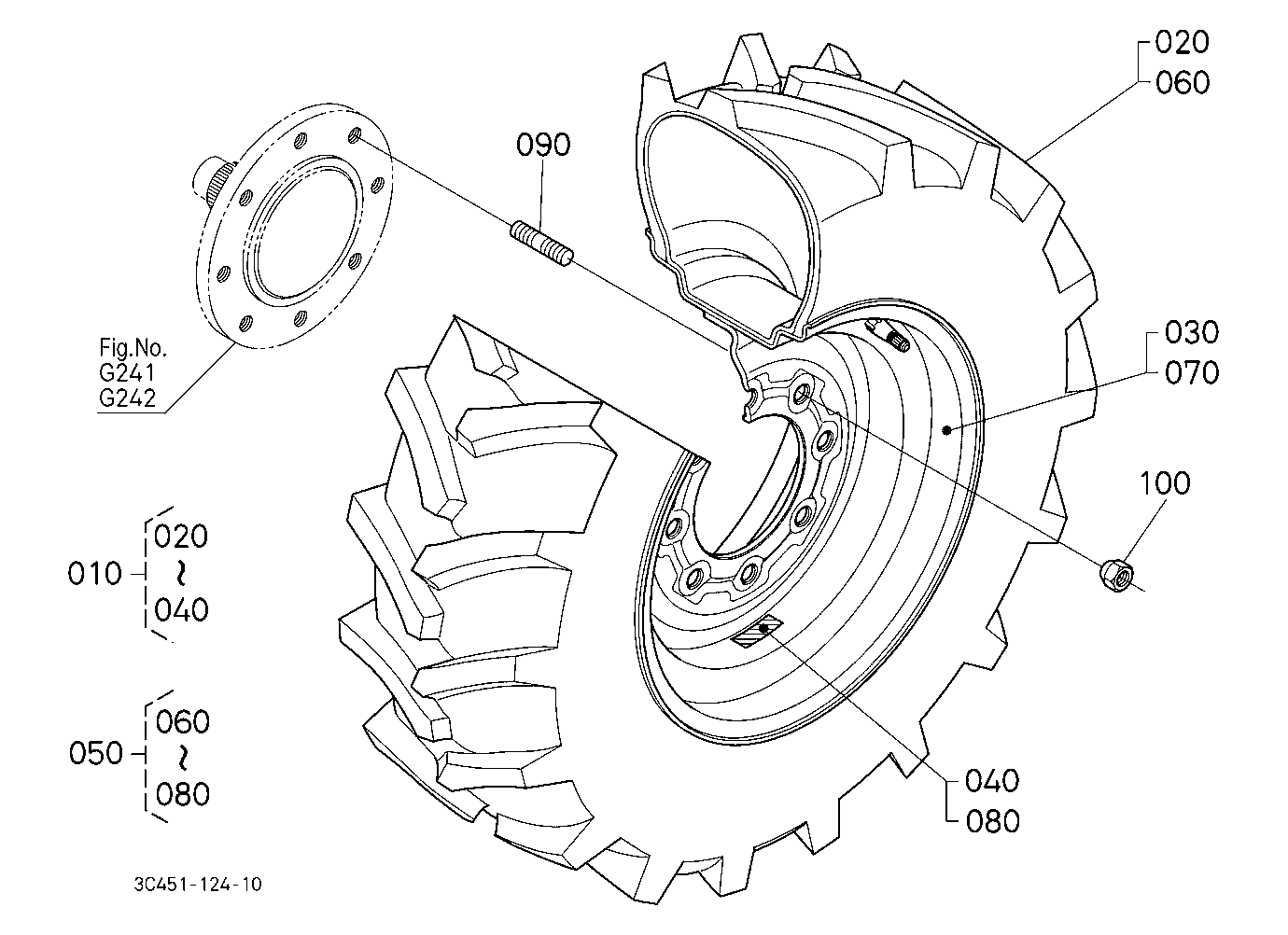 Front Wheel (9.5-16 R1)