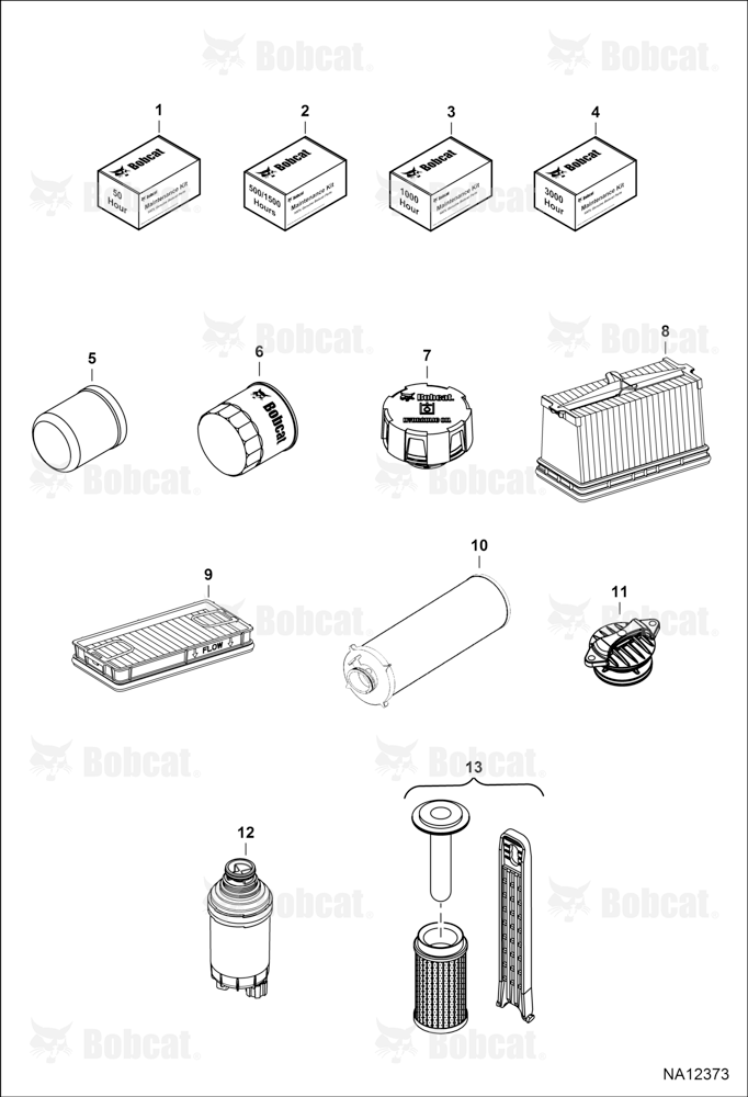 Maintenance Items (Scheduled Maintenance)  AT5A11001 - AT5A14559