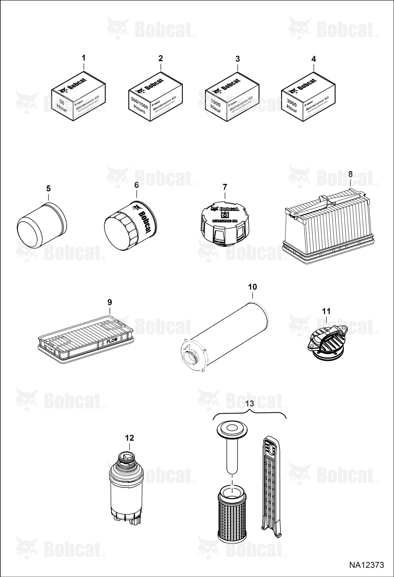 Maintenance Items (Scheduled Maintenance)  AT5A11001 - AT5A14559
