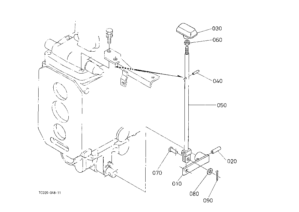 Front Wheel Drive Lever