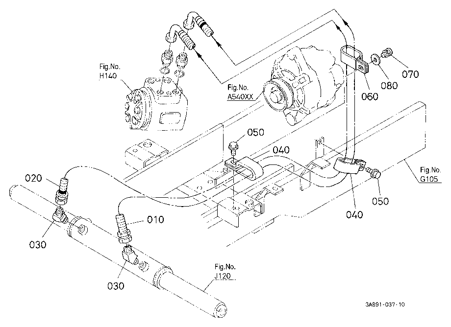 Steering Hose (Delivery)