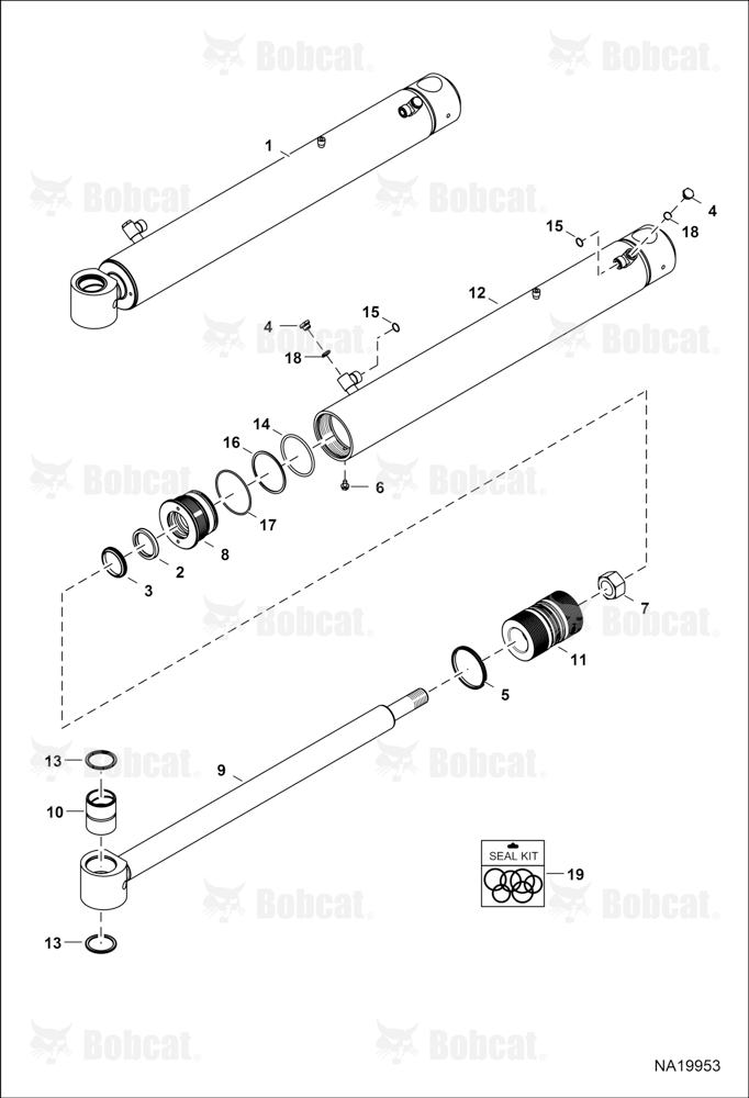 Boom Swing Cylinder