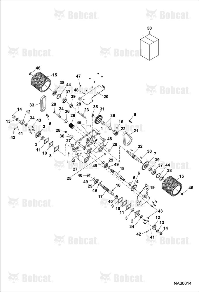 Gear Case  B6F112000 & Above