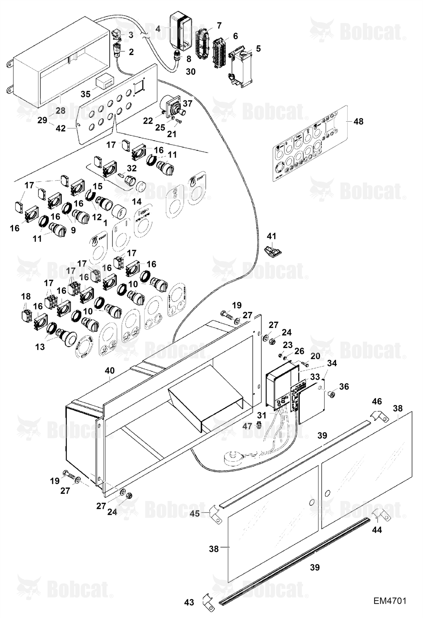 Rotating Man Platform (BUD6234) (Control Panel)