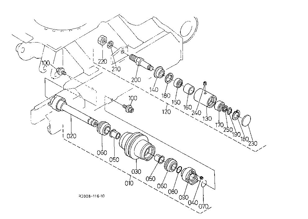 Track Roller (Rubber Crawler)