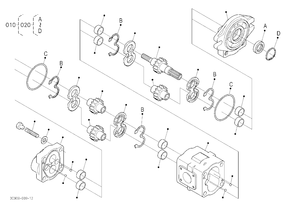 Hydraulic Pump [Component Parts]