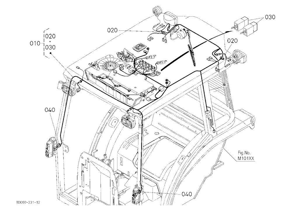 Electrical Wiring (Cab) [Cab Type]