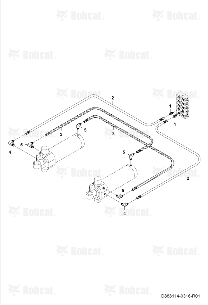 Swing Cylinder Circuit