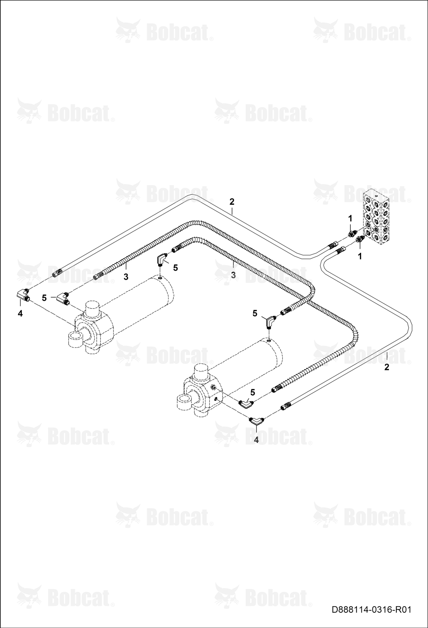 Swing Cylinder Circuit