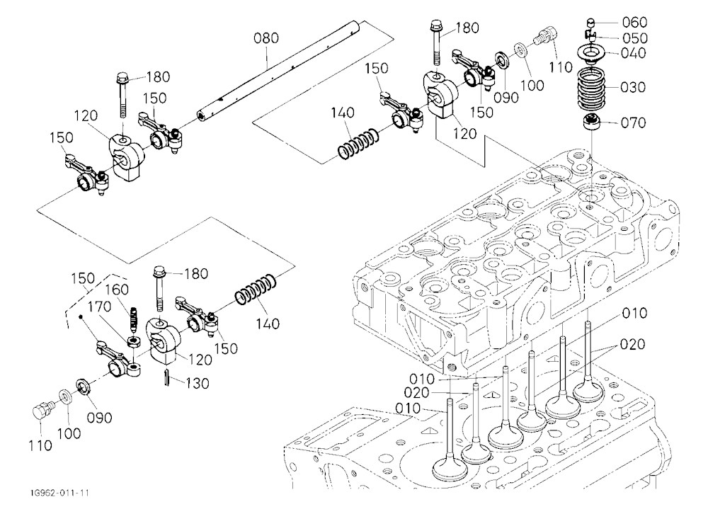 Valve And Rocker Arm