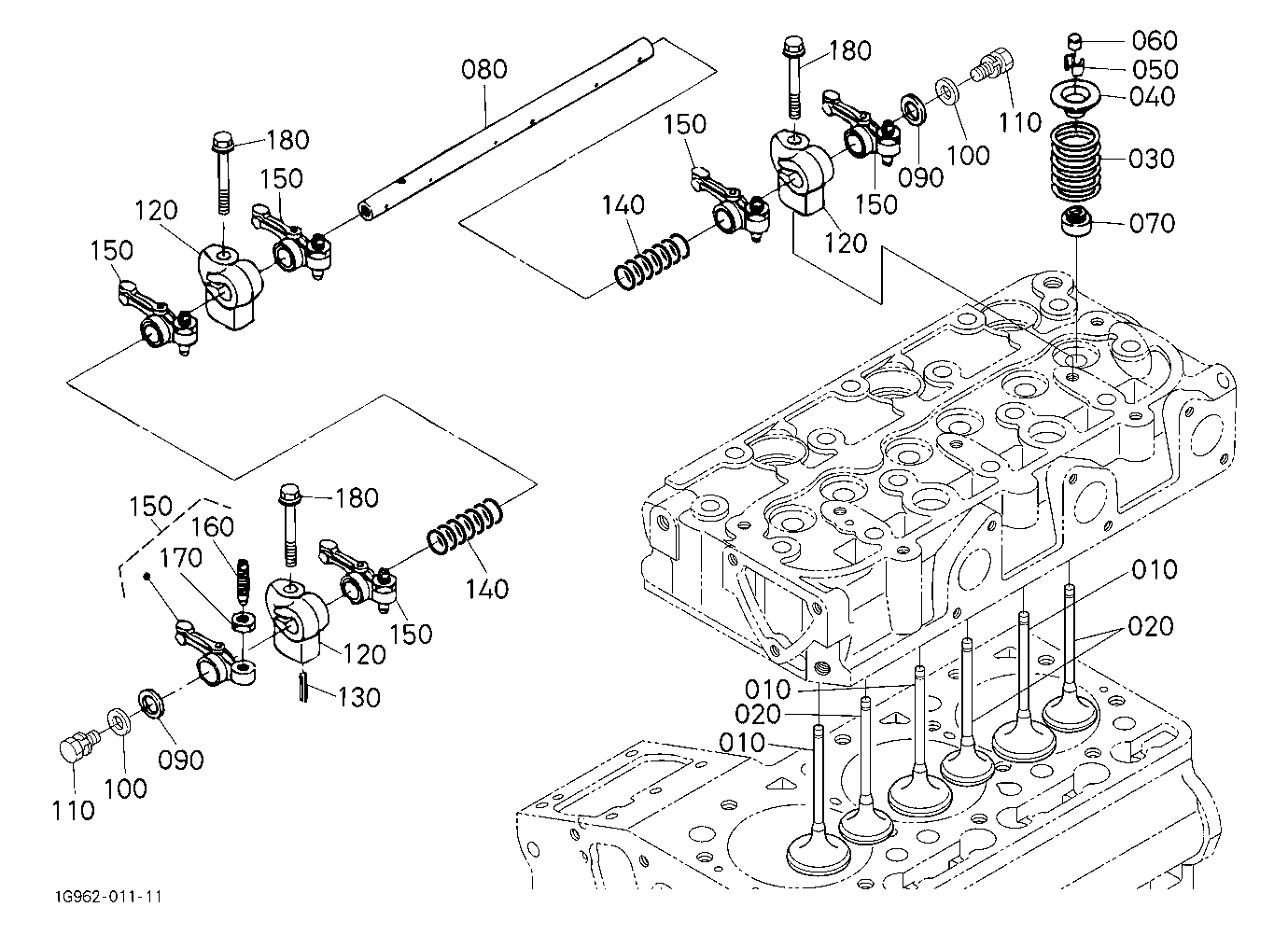 Valve And Rocker Arm