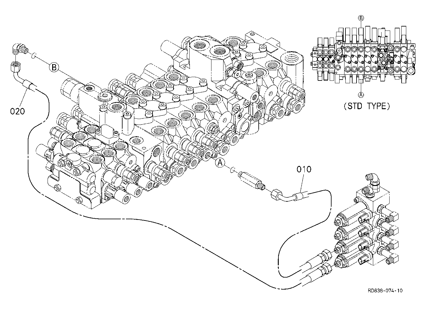 Oil Piping (Anti Drift)