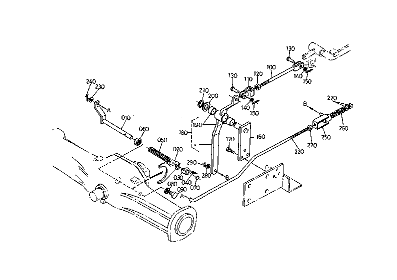 Diff.Lock Lever