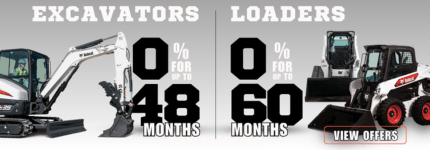 Limited Time Bobcat Equipment Deals