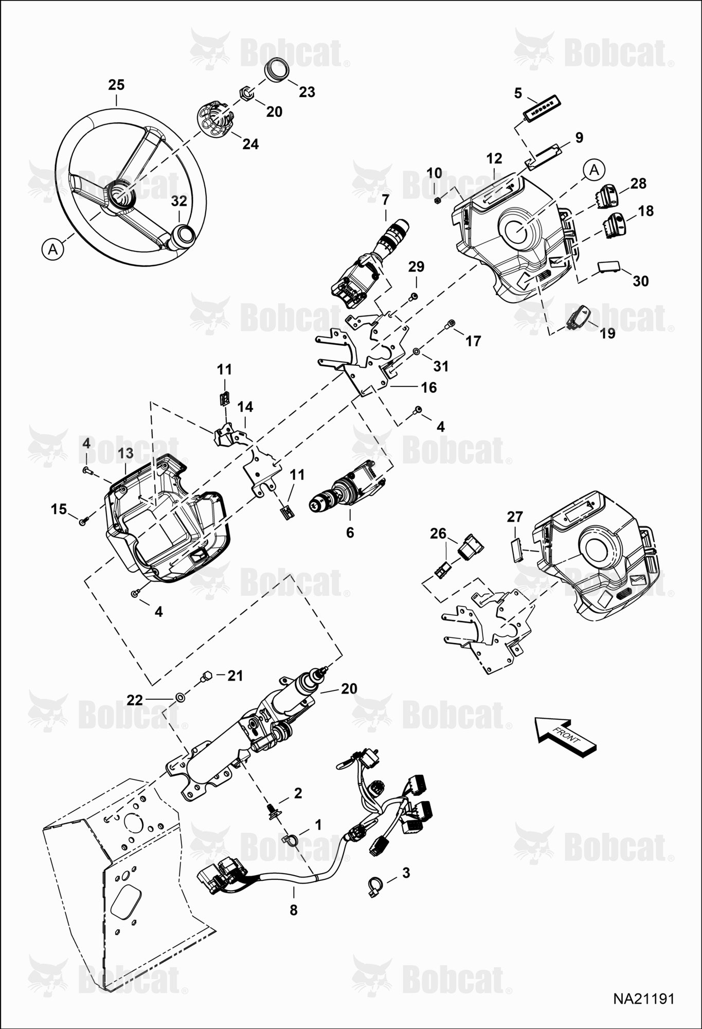 Operator Controls (Steering Column)