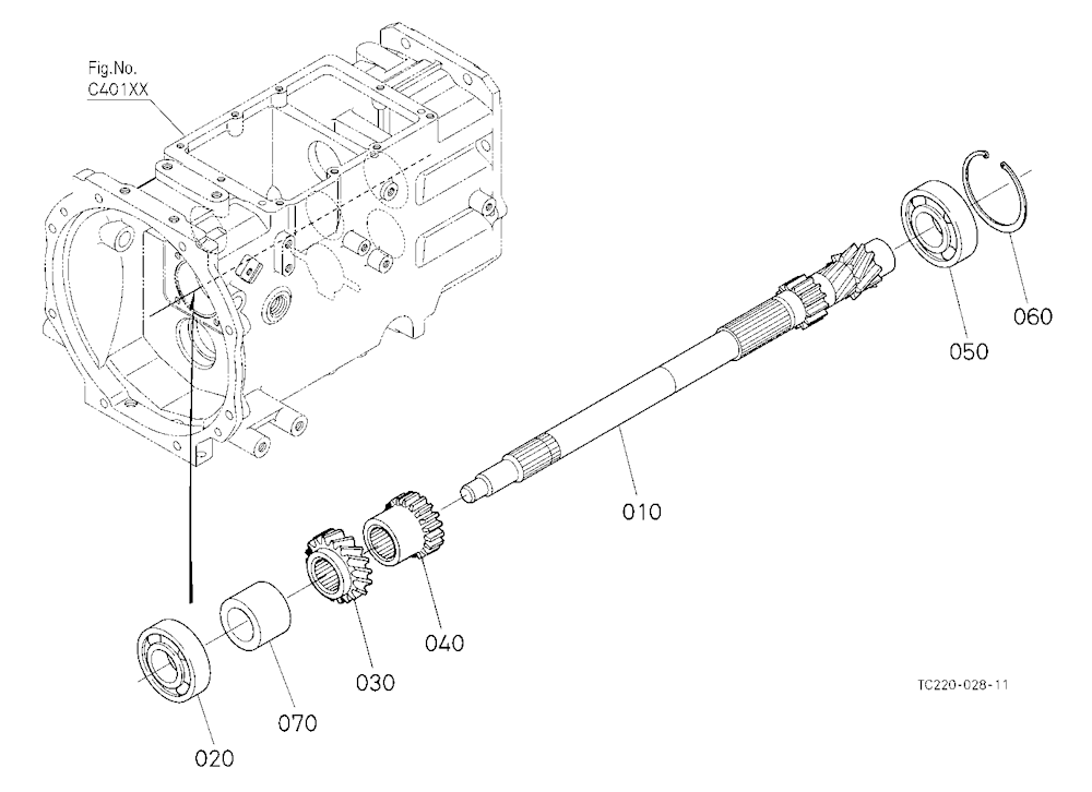 Main Shaft [Except Hst Type]