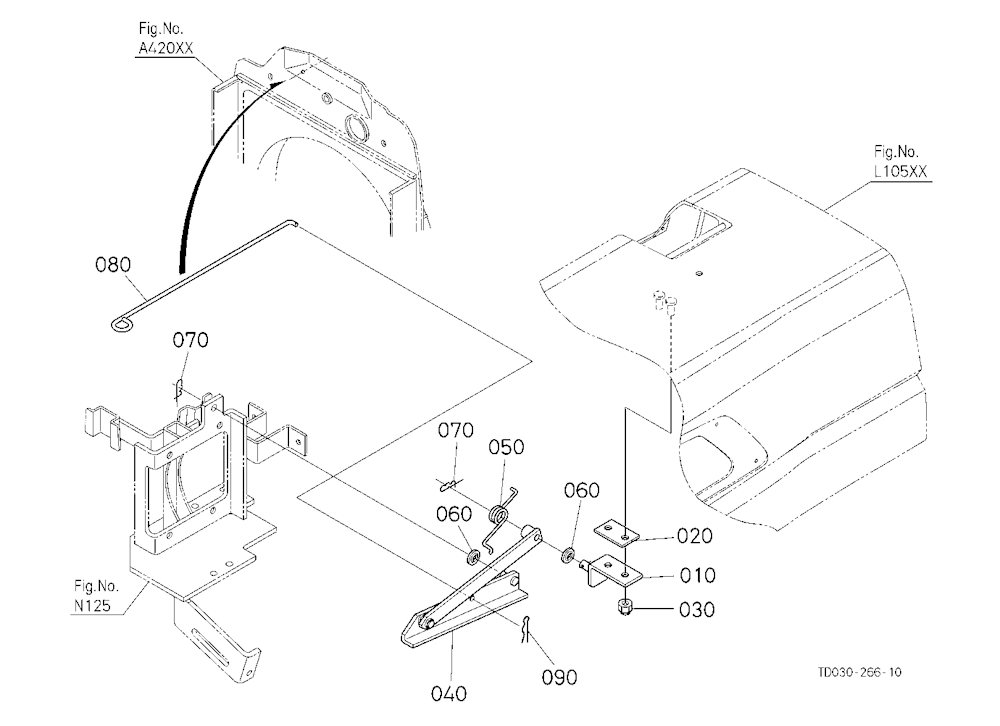 Hood(Bonnet) Link [Cab Type]