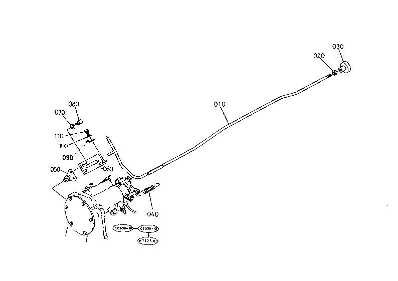 Engine Stop Rod