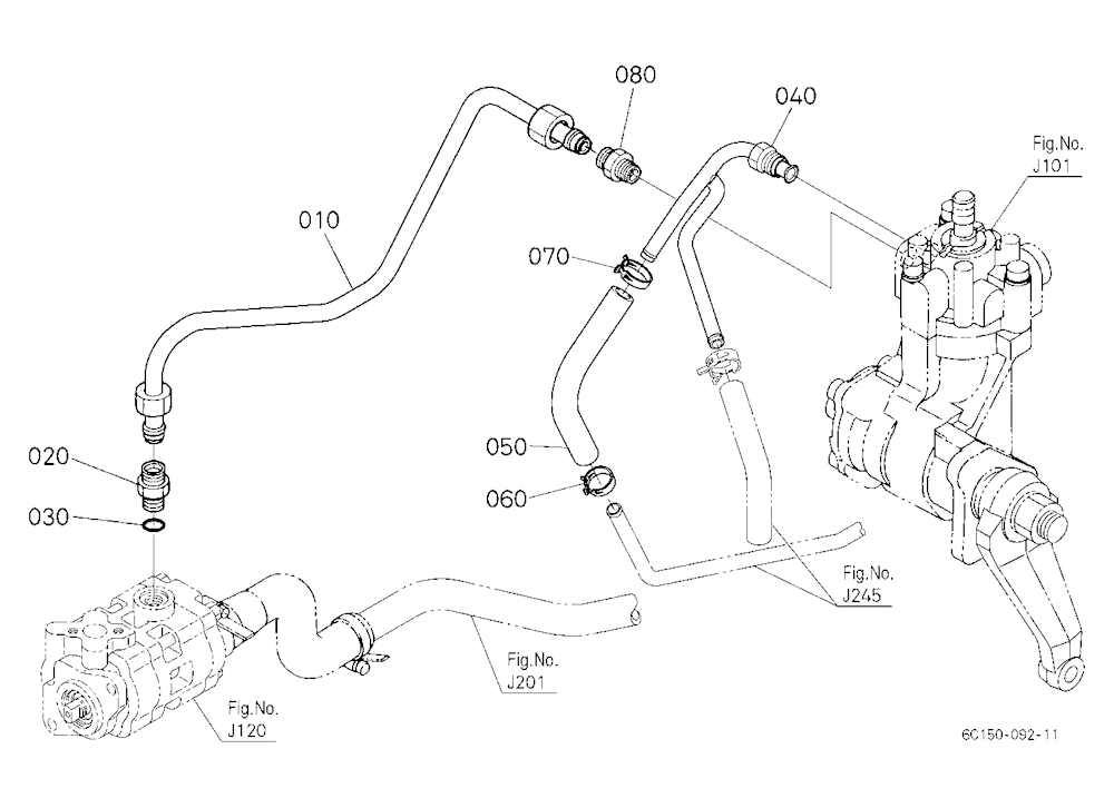 Hydraulic Oil Line(Steering)