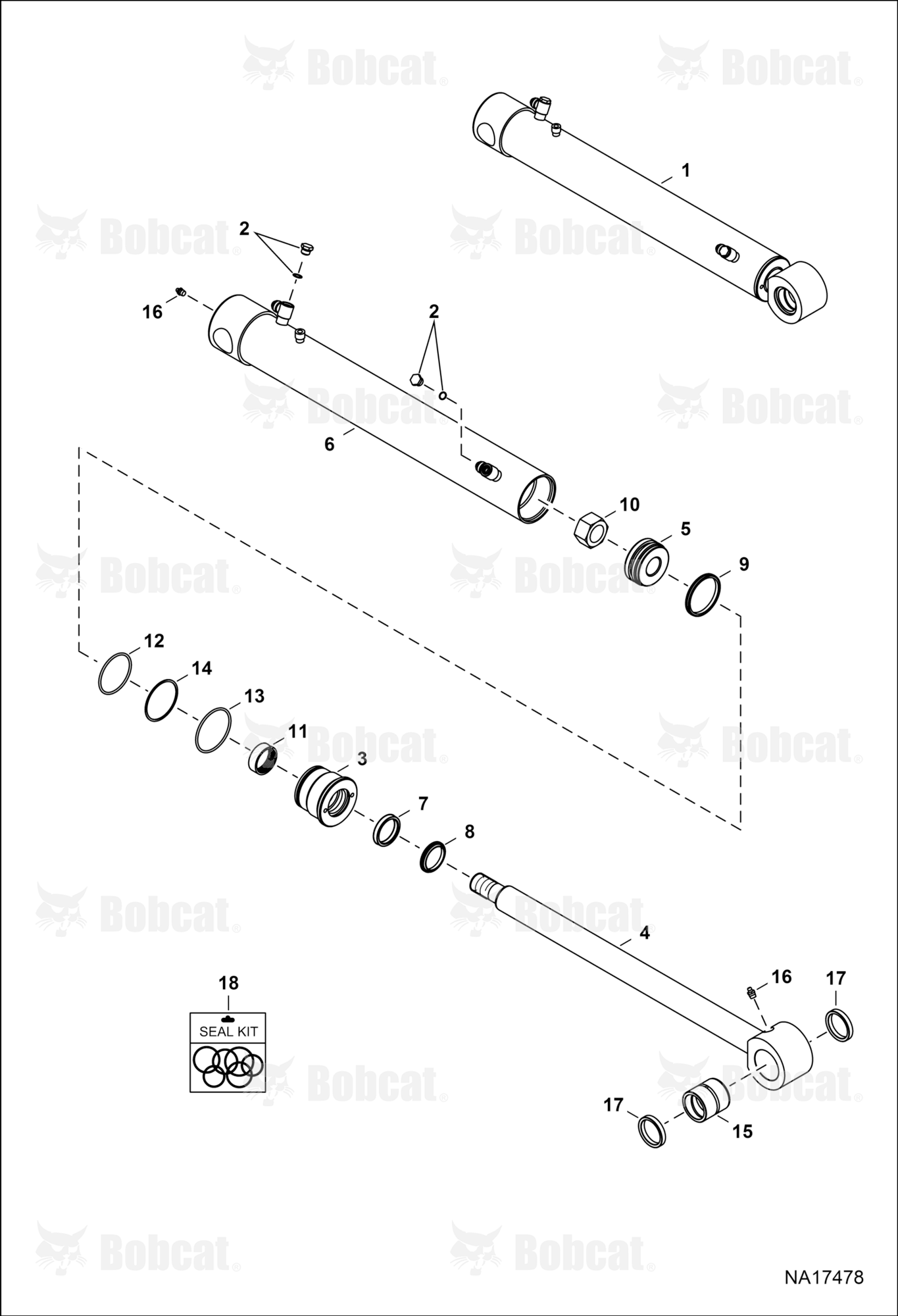 Bucket Cylinder