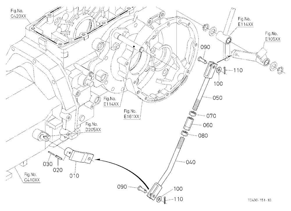 Shuttle Shift Rod