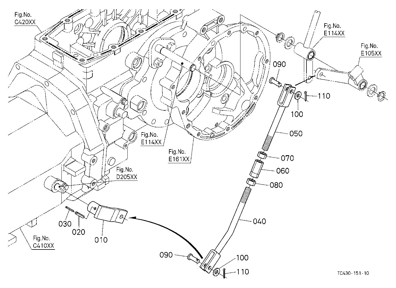 Shuttle Shift Rod