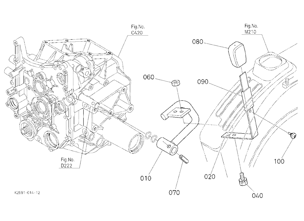 Pto Select Lever