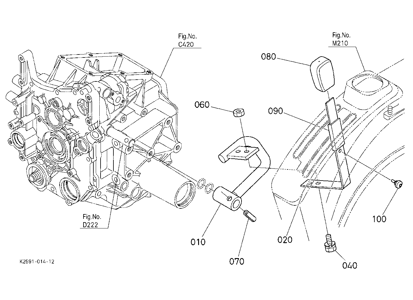 Pto Select Lever