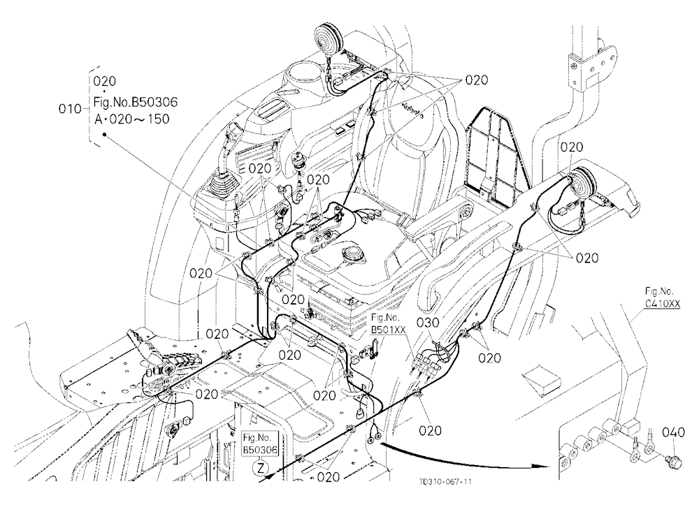 Electrical Wiring (Rear) [Ca]