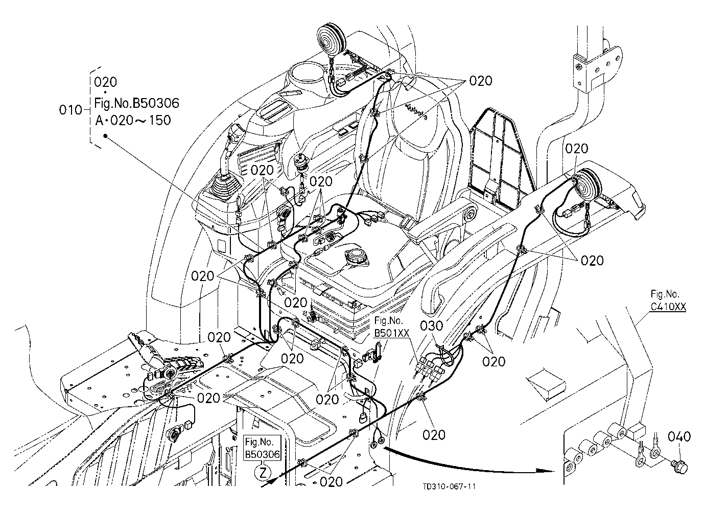 Electrical Wiring (Rear) [Ca]