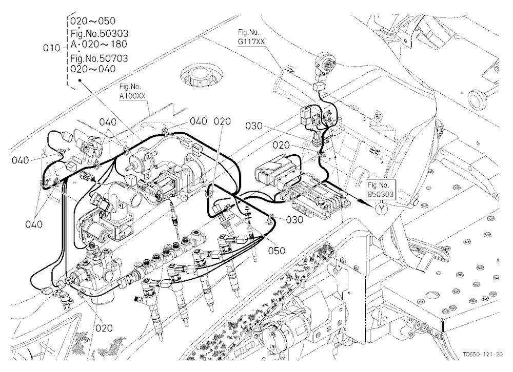 Electrical Wiring (Engine) [W/O Heater]