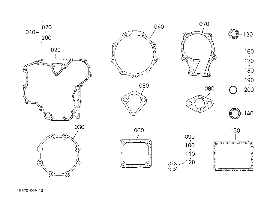 Lower Gasket Kit [Option]