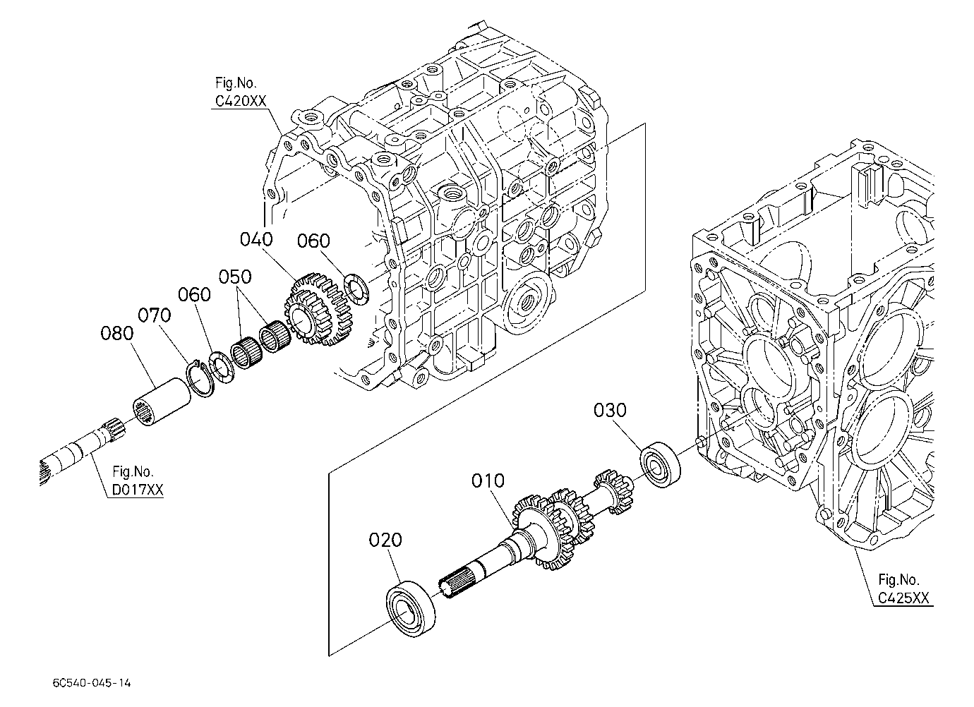 Range Gear Shaft