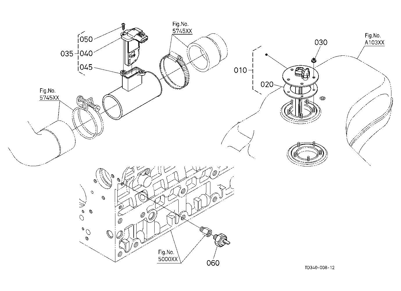 Switch/Sensor (Fuel/Inlet Pipe)