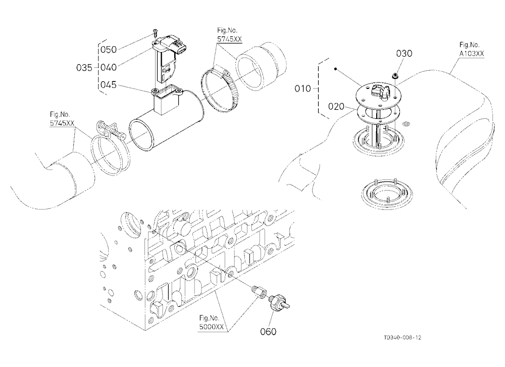 Switch/Sensor (Fuel/Inlet Pipe) [Old]
