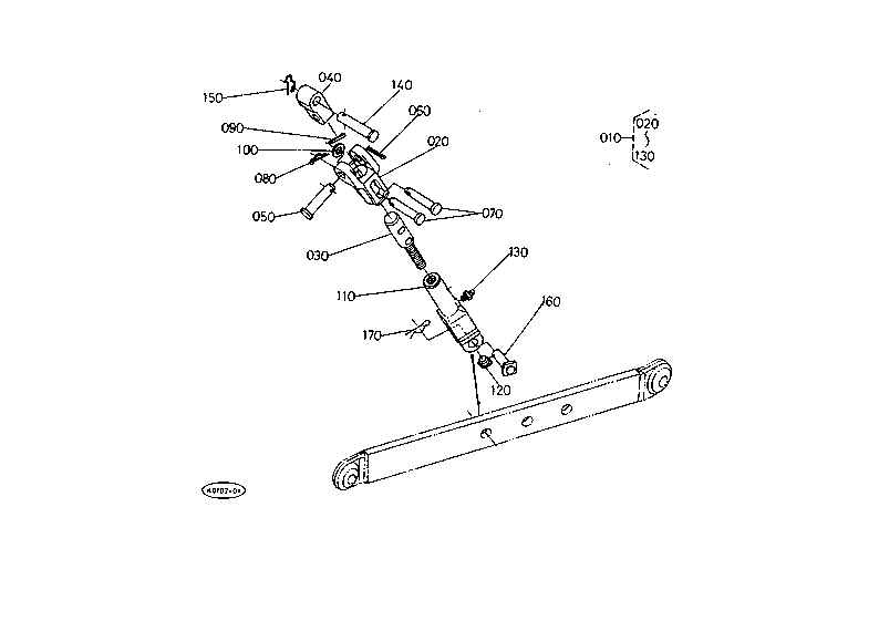Hydraulic Lift Link 4 (Lift Rod Lh)